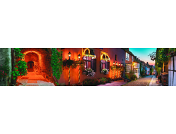 М-28 УЛОЧКА  Матовый кухонный фартук 2800х600х6мм ALBICO