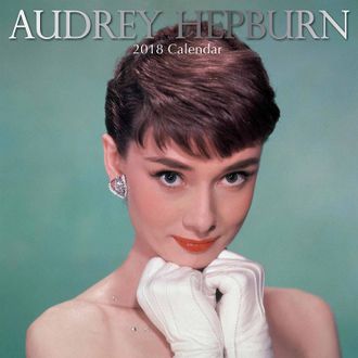 Audrey Hepburn Official Календарь 2018 ИНОСТРАННЫЕ ПЕРЕКИДНЫЕ КАЛЕНДАРИ 2018, INTPRESSSHOP