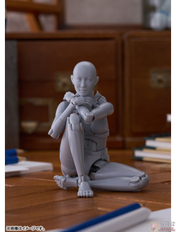 Фигурка Nishimura Style Drawing Doll Olive Gray