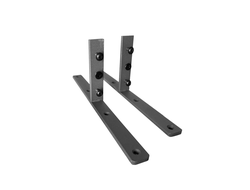 Комплект креплений к фасаду для колонны графит 300 мм,(20 шт/кор) GLX (895-09) TALISMAN *