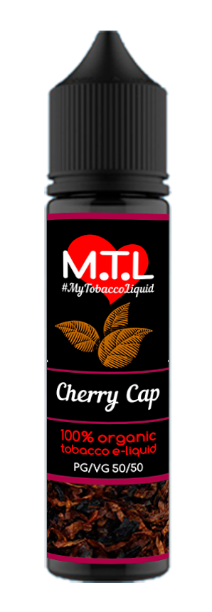 Жидкость MTL CHERRY CAP 100% натуральная жидкость со вкусом Captain Black  Cherry купить с доставкой