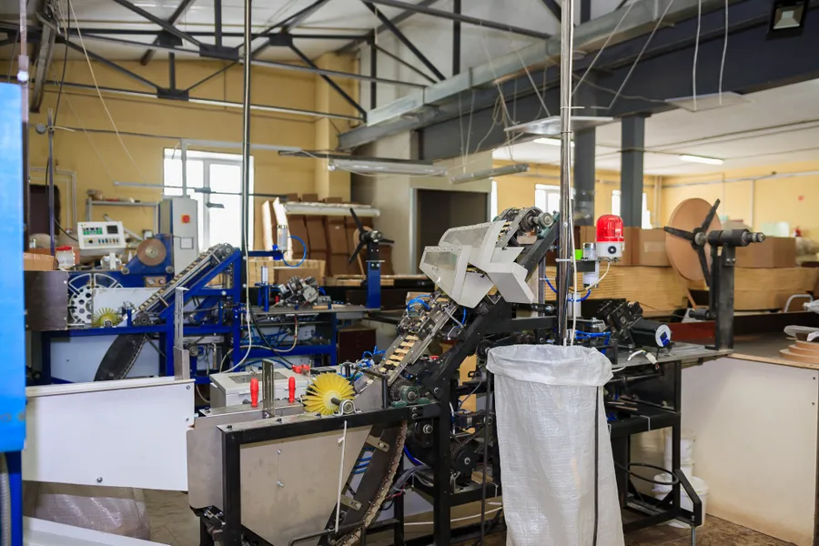 Помещение по производству деревянных ложечек и размешивателей