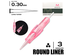 3 RLLT/0.30 - Round Liner Long Taper "MICEYA"