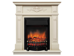 Электрокамин Lilian WT с очагом Fobos RC