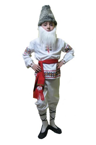 Молдавский национальный костюм- Дед 6-9 лет