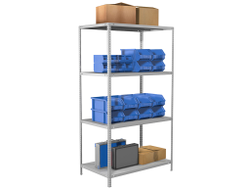 Стеллаж металлический MS Standart 185/100x60/4