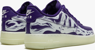 Nike Air Force Low Skeleton Purple (Фиолетовые) новые