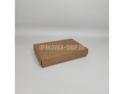 Коробка  с отдельной крышкой  220*150*40 мм БУРЫЙ