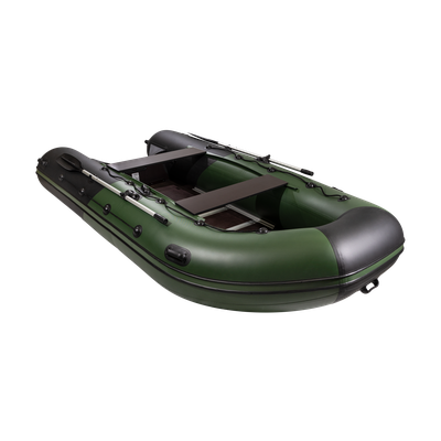 Моторная лодка Ривьера 3600 СК МАКСИМА зеленый черный