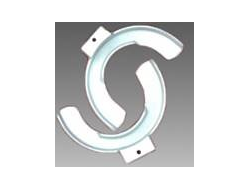 Ремкомплект для стяжки пружин 100-00008C, скоба стяжная 125 - 215 мм, 2 шт МАСТАК 100-00008CR03