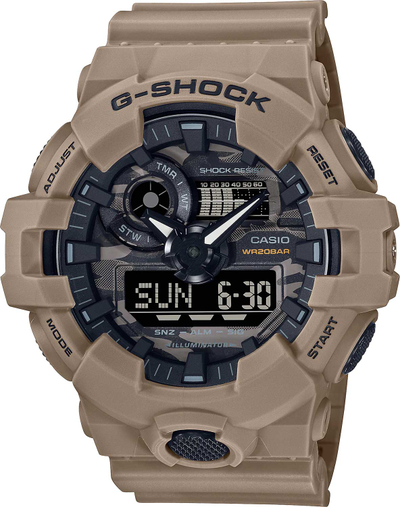 G shock ga 700 transparent hotsell