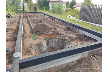 Подготовка основания под теплицу