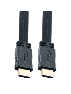 PERFEO Кабель HDMI A вилка, плоский, длина 1 м (H1301)