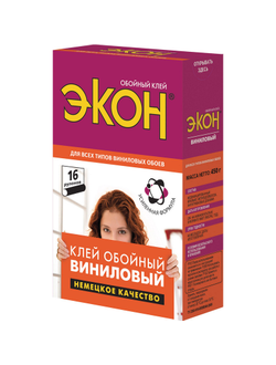 Клей обойный ЭКОН Виниловый, 450 г (1830424)