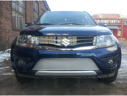 Защита радиатора Suzuki Grand Vitara 2012- chrome PREMIUM