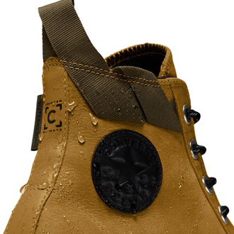 Зимние кеды Converse Chuck 70 Waterproof Nubuck коричневые