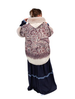 Накидка теплая "Огурцы"