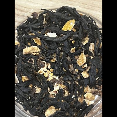 Чёрный чай с добавлением сушёного лимона