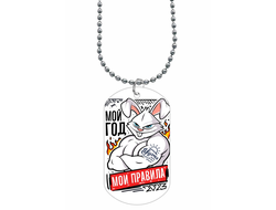 Жетон, кулон год Кролика №16