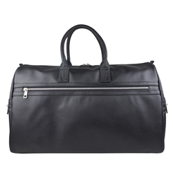 Кожаная дорожная сумка Caspoli Premium black (арт. 
4040-51)