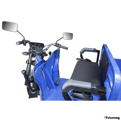 Электротрицикл Rutrike Габарит 1700 60V1200W красный