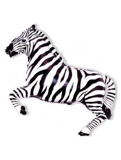 Шар фигура, Зебра (чёрная) / Zebra