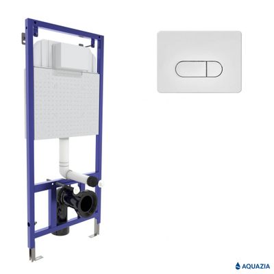 Инсталляция VISAM SLIM 525 для подвесного унитаза (D1 Белая)