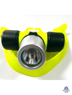 Фонарик подводный LED налобный для дайвинга