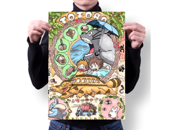 Плакат Мой сосед Тоторо, Totoro №1