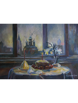 Натюрморт Пасха Круглова Ирина