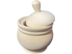 Солонка с крышкой 60*70 деревянная заготовка для творчества