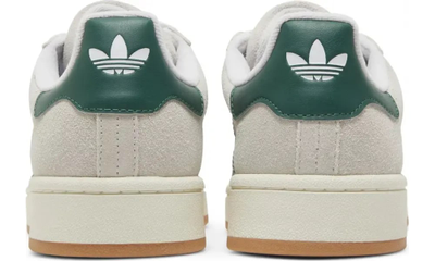 Adidas Campus 00s Crystal White Dark Green