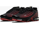 Nike Air Max TN Plus 3 Black Red (Черные) сбоку