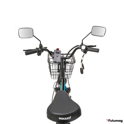 Электровелосипед Minako V.8 Pro черный