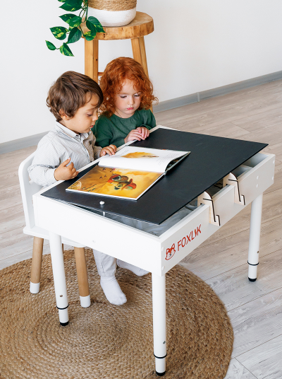 Световой стол-песочница 10-в-1 "Городок"