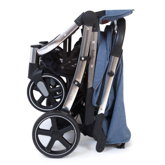Коляска прогулочная Nuovita Snello Plus Denim Джинсовый