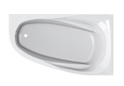 Astra-Form ванна Селена Solid Surface правосторонняя 170/100 см белая матовая