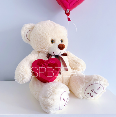 Подарочный набор №10 - Плюшевый мишка 85 см, Шар сердце, Киндер бокс малый