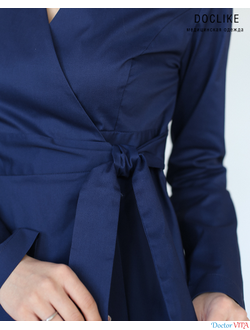 БЛУЗА DOCLIKE DL415 синяя