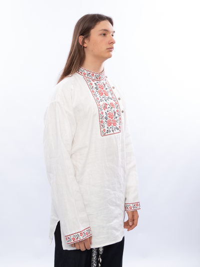 Славянская рубаха "Цветочная"