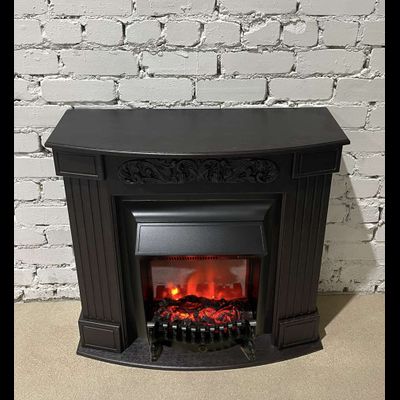 Электрокамин Венеция BL с очагом Fobos