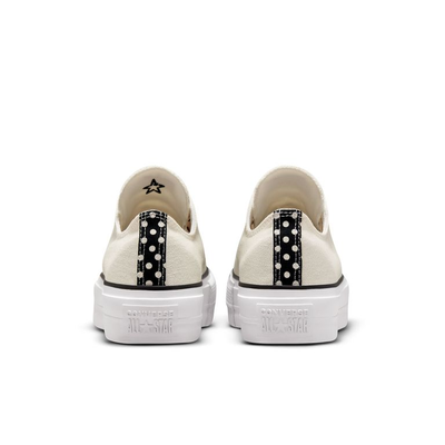 Кеды Converse Lift Platform Polka Dots белые низкие