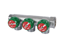 Коллектор регулирующий STOUT 3/4", 3 отвода 3/4"ЕК (Арт. SMB-6850-343403)