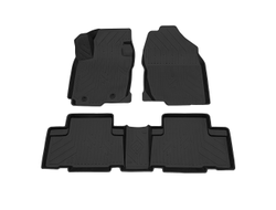 Коврик салонный полиуретановый (черный) для Toyota RAV 4 (06-13)  (Борт 4см)