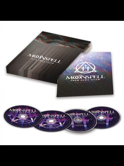 MOONSPELL - FROM DOWN BELOW - LIVE 80 METERS DEEP - CD + DVD + BLU-RAY