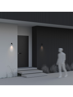 Настенный светильник (бра) Sleek, O477WL-L2GF3K