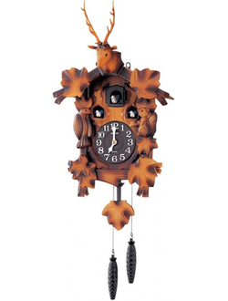 Настенные часы с кукушкой Rhythm 4MJ419-R06