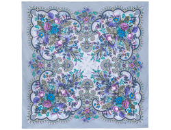 Павловопосадский платок Цветущее лето 1839-1