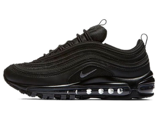Air max 97 triple black sale top