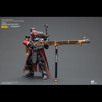 Скитарий-рейнджер Адептус Механикус (Warhammer 40k) - КОЛЛЕКЦИОННАЯ ФИГУРКА 1/18 Adeptus Mechanicus Skitarii Ranger with Transuranic Arquebus (JT7851) - JOYTOY